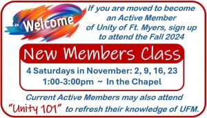 New Member Class